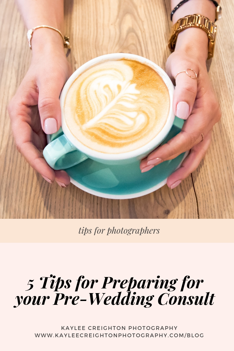 Tips for Photographers | The wedding Consultation
