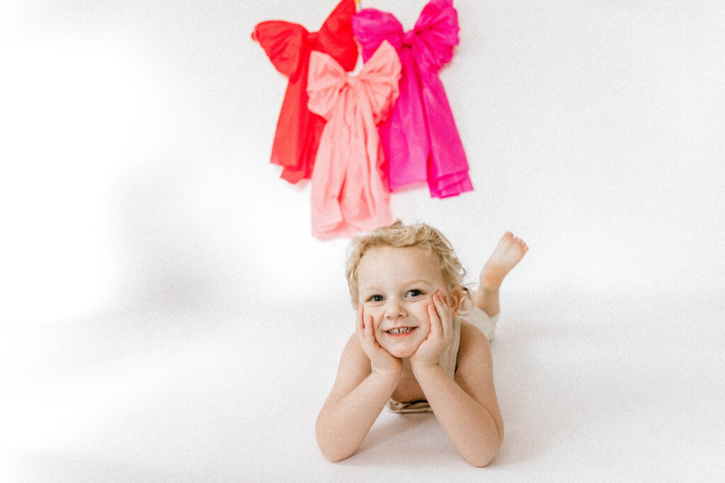 Valentines day photo inspiration with kids